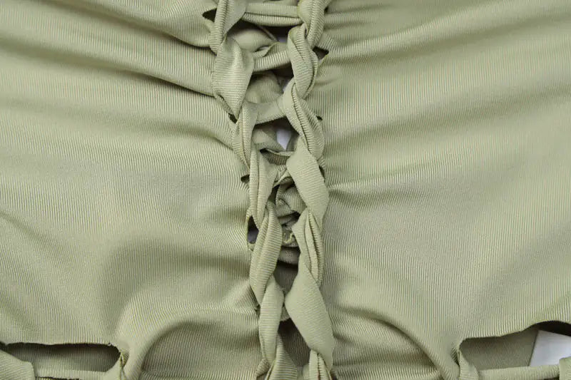 "Like It Hot" Cutout Pant Set