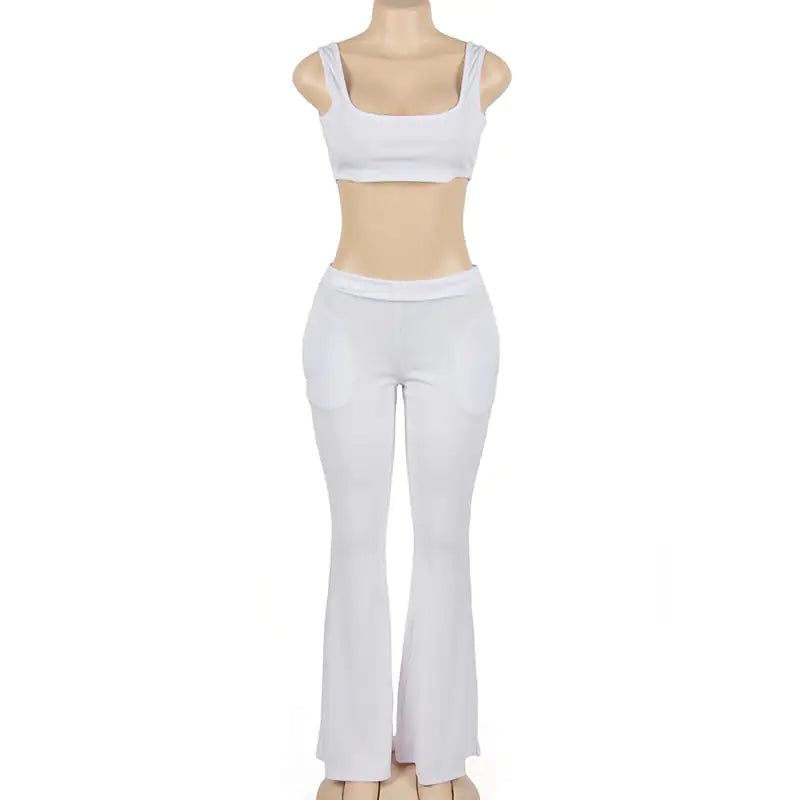 Women Flare Leg Leggings