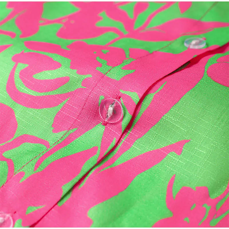 Matching Spring Set Shorts and Shirt Set