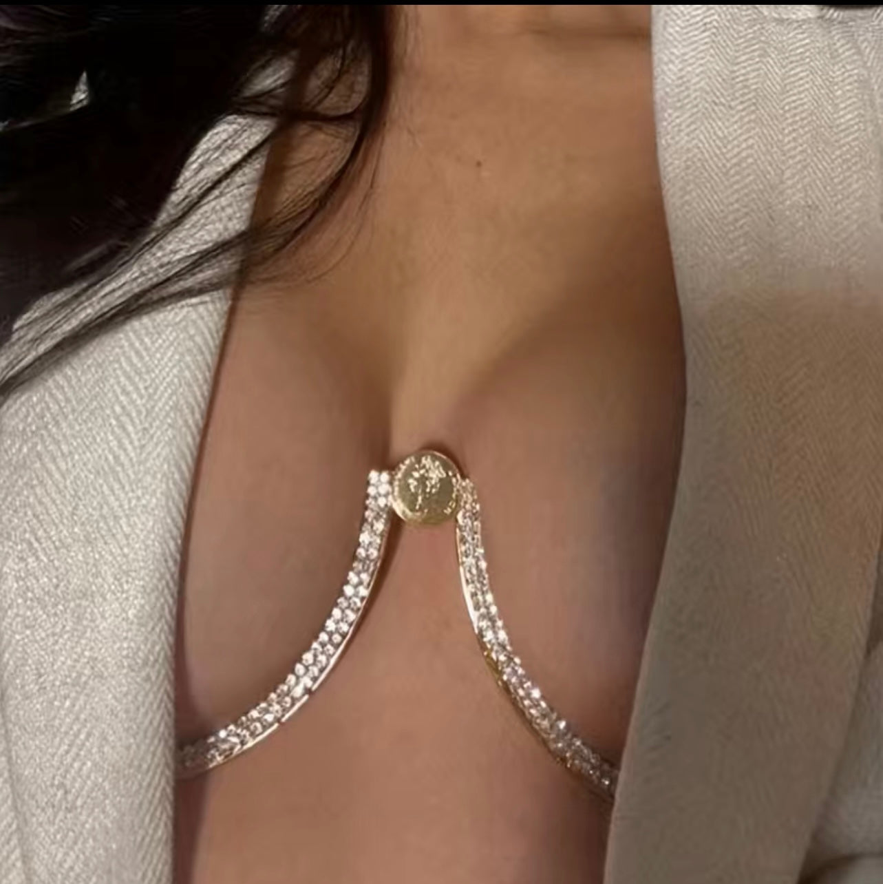 Rhinestone Belly Chain