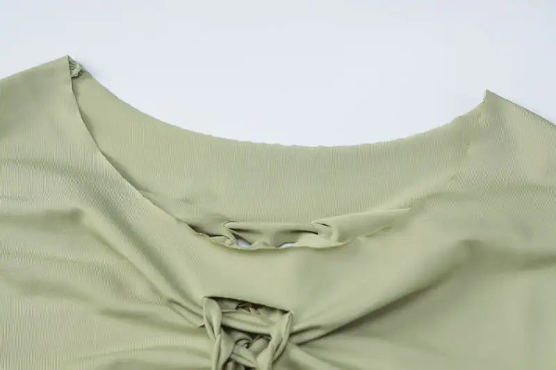 "Like It Hot" Cutout Pant Set