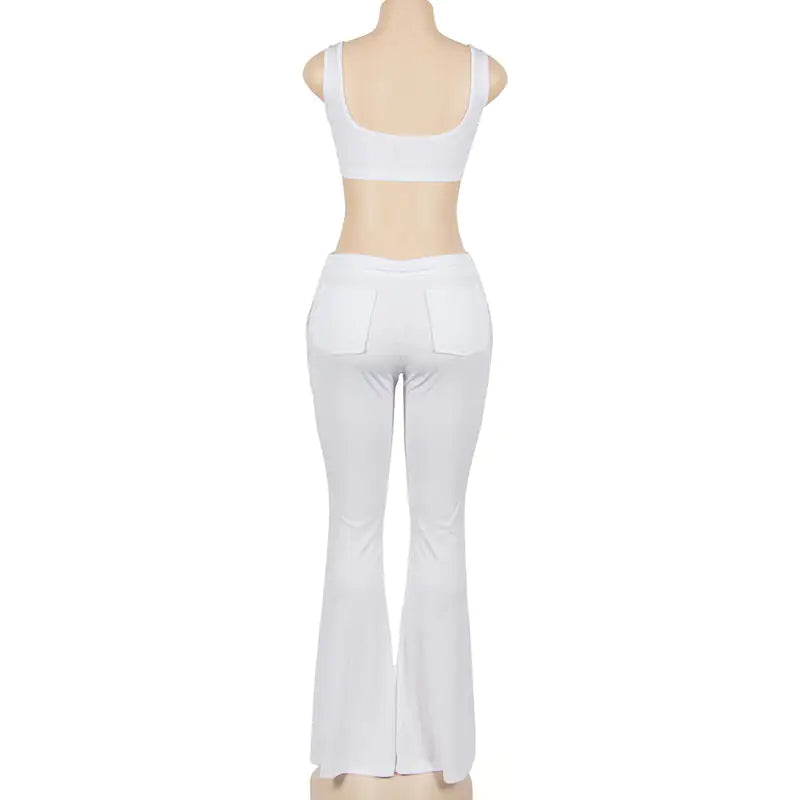 Women Flare Leg Leggings