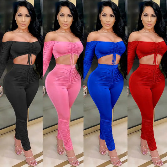 Women Spring Set Two-piece Matching Set