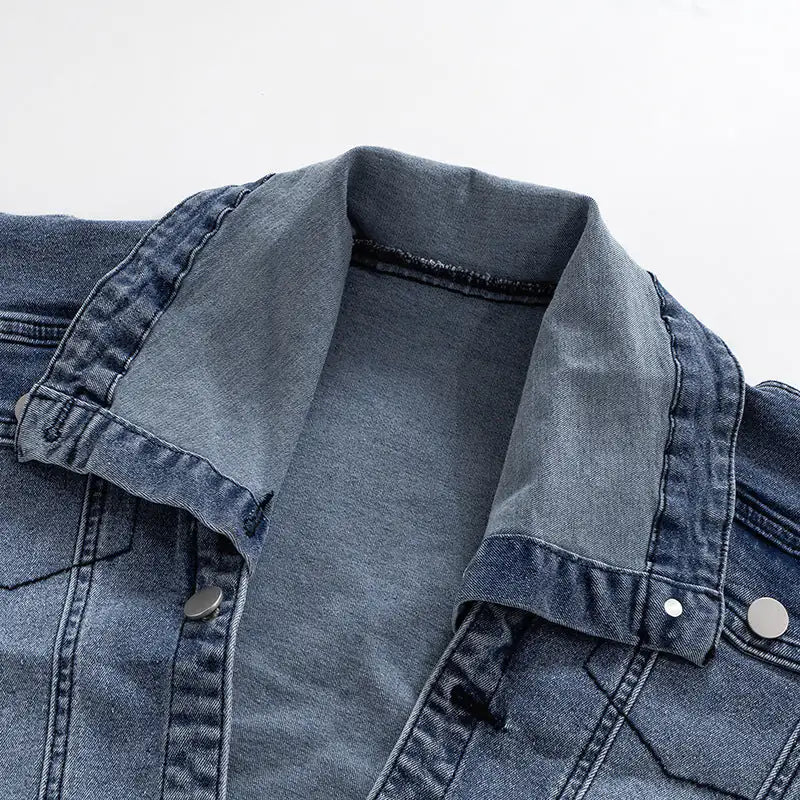 Casual Denim Summer Skirt Matching Set