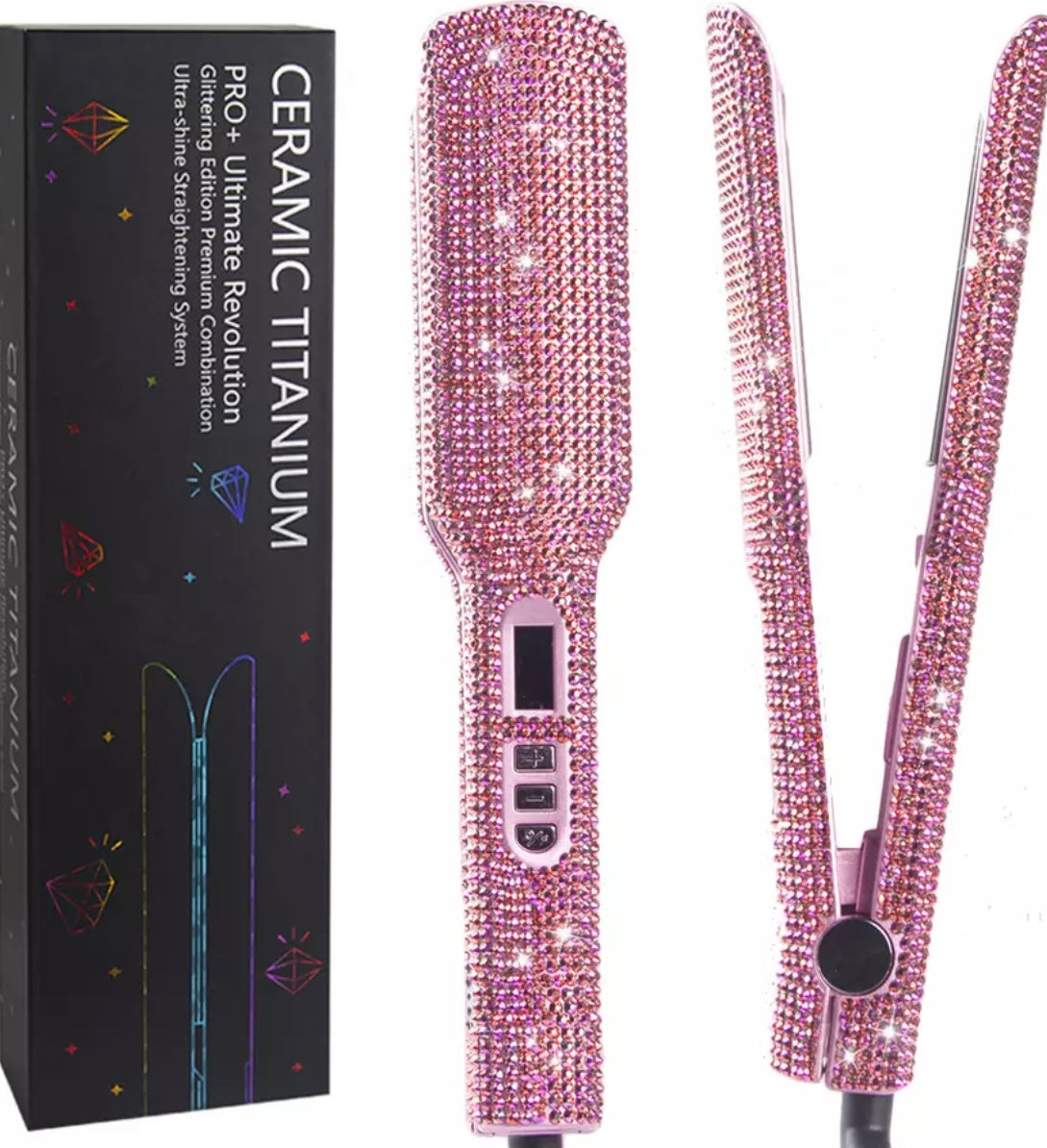 Crystal Hair Straighter